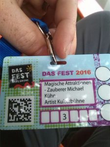 Michael Kühn - verZAUBERER @ DAS FEST 2016